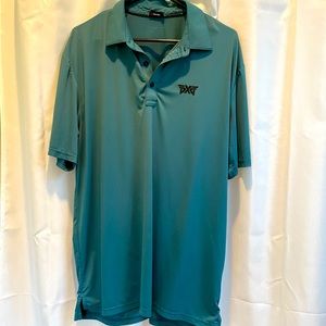 PXG POLO DARK TEAL. - medium short sleeve